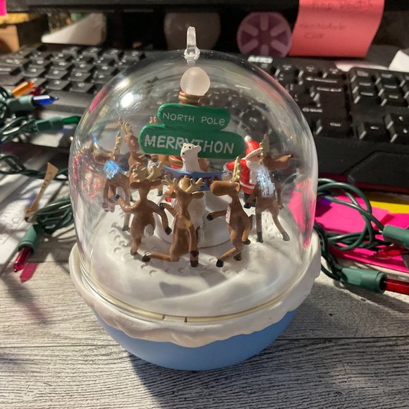 Hallmark Keepsake Ornament Christmas North Pole Merrython 1993 - Picture 8 of 8